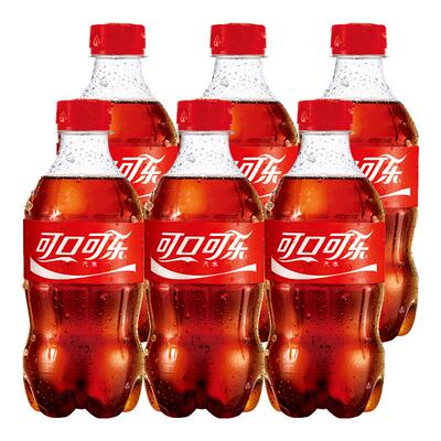 可口可乐碳酸饮料300ml*6瓶迷你mini整箱装汽水饮品瓶装