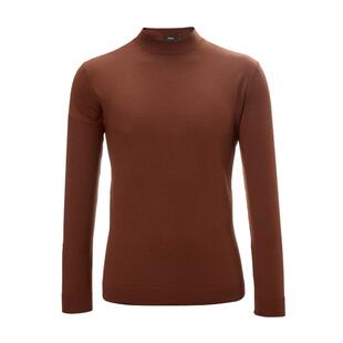 [可机洗]Jodoll乔顿进口极细羊毛衫男士毛衣男款秋冬圆领针织衫