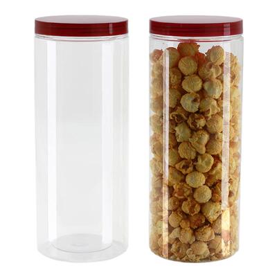 大容积塑料罐食品级透明密封加厚