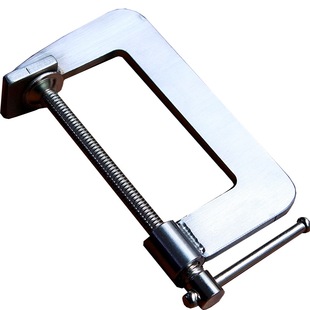 WEIJIN 304不锈钢重型G型工业级夹具强力G字夹大力紧固器C形夹具