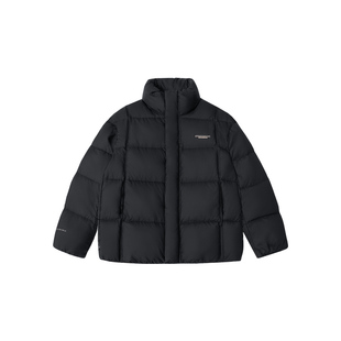 POLOSHIELD保罗希尔德冬款蓬松立领短款落肩袖男士冬季保暖羽绒服