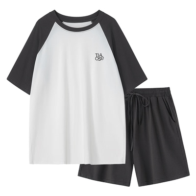 25新款休闲风凉感大朵棉睡衣