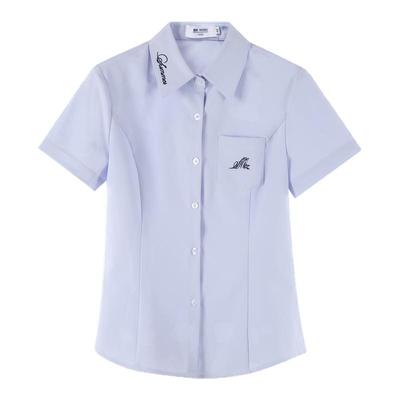 JK制服24℃衬衣收腰显瘦短袖衬衫