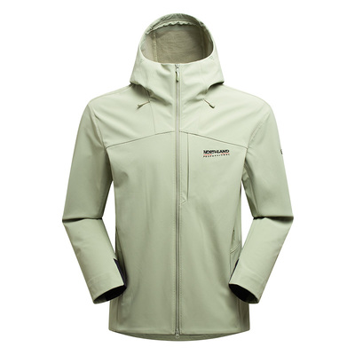 诺诗兰软壳三防防风户外登山外套