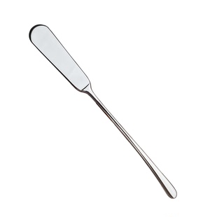 VE 18-10不锈钢优雅细柄黄油刀早餐芝士刀沙拉酱小抹刀精致果酱刀
