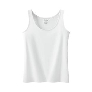 三枪女生吊带背心纯棉3A抗菌防螨亲肤透气弹力内搭纯欲2025年秋冬