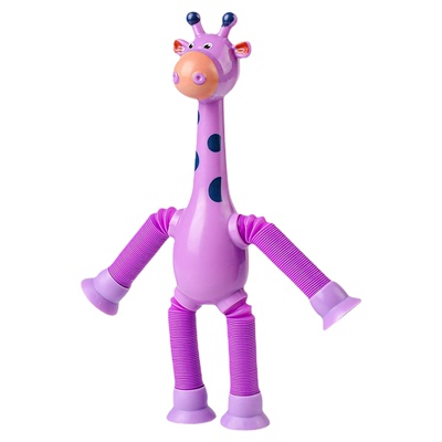 吸盘百变长颈鹿儿童玩具益智解压