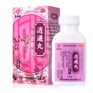 张恒春逍遥丸200丸疏肝健脾养血调经月经不调胸胁胀痛头晕目眩