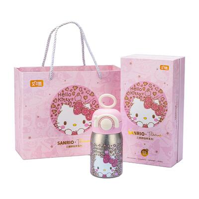 摩登主妇hellokitty纯钛保温杯子