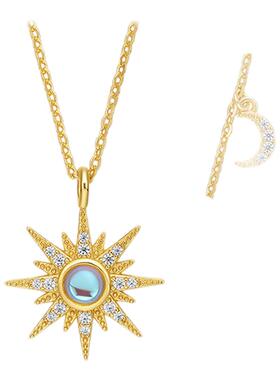 周六福S925银链坠送女友生日礼物