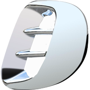 适用奔驰Smart改装fortwo后出风口装饰框出风口保护盖外饰装饰贴