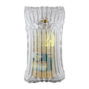 橄榄油气泡柱包装袋红酒水果酱蜂蜜打包气柱袋卷充气防震直径7cm