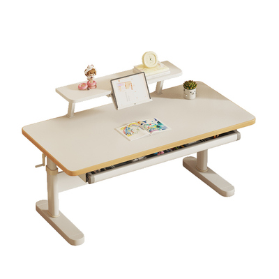 VNABC儿童升降学习桌实木