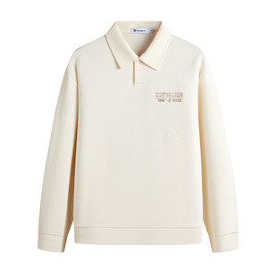 Navigare意大利小帆船老钱风休闲POLO衫男士2026春季翻领长袖T恤