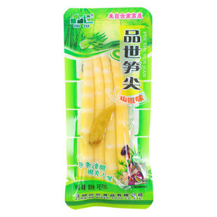 云南品世嫩竹笋山椒味90克新鲜脆笋即食酸辣休闲素食下饭菜零食