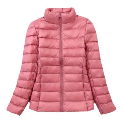 新款轻便大码轻薄羽绒服女宽松