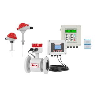 美控电磁热量表超声波供暖热水管道中央空调流量计冷热量dn25/100