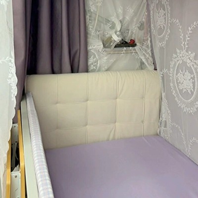 宿舍床头靠垫软包大学生靠枕床边护腰防撞靠背上铺海绵夏季护颈