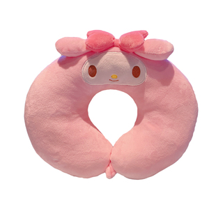 可爱卡通小恶魔u型枕头旅行护颈枕飞机坐车靠枕脖颈枕便携午睡U形