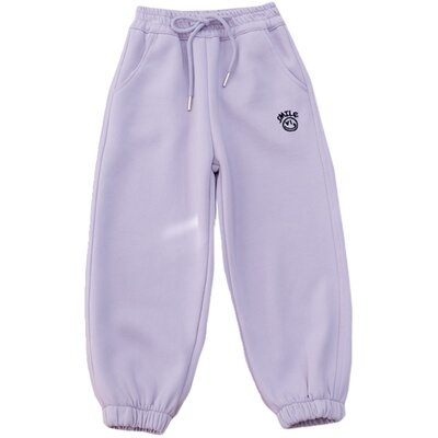 哈依鲁春秋季女童纯棉运动卫裤