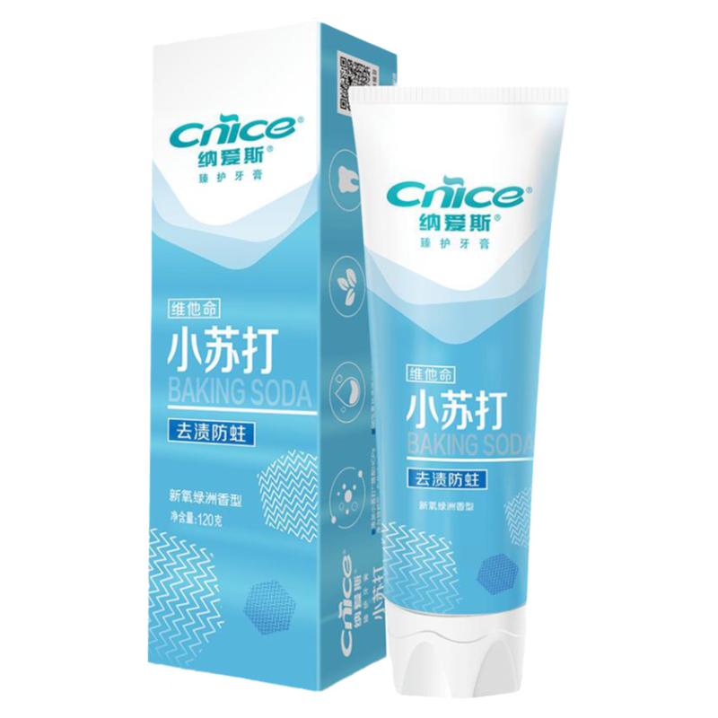 纳爱斯牙膏清新口气小苏打