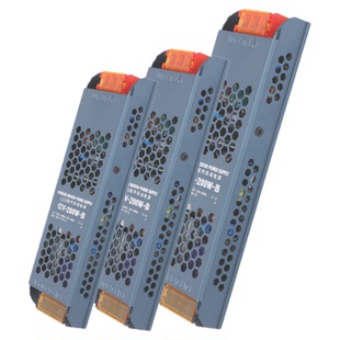 led灯带变压器超薄开关电源220V转12V24v48v灯条线性灯恒压适配器