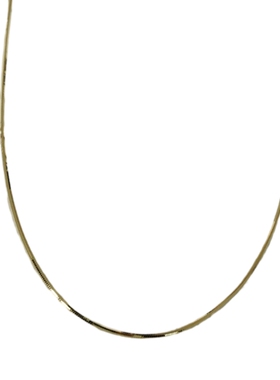 925银蛇骨链时尚气质素链