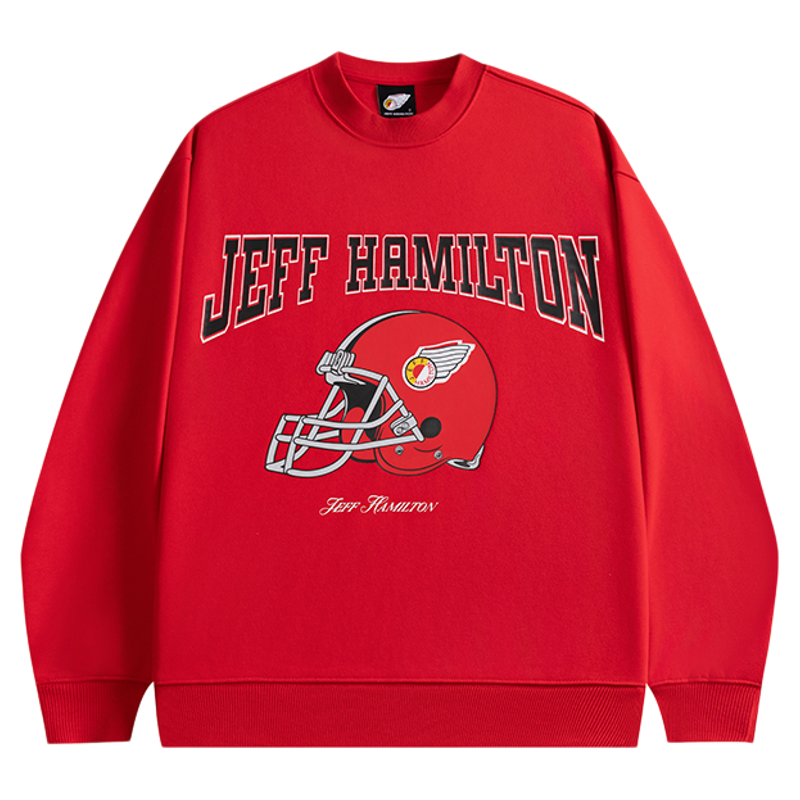 jeffhamilton宽松复古美式卫衣