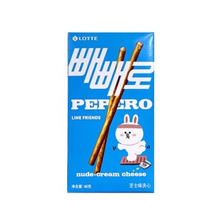 NewJeans代言光棍饼干韩国进口乐天派派乐巧克力涂层夹心酥脆零食