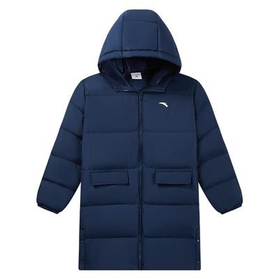 安踏儿童男女童中长羽绒服