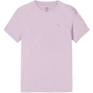 安踏速干T丨跑步短袖t恤女士夏季新款薄款透气健身训练服运动上衣