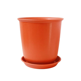 环保树脂花盆塑料北欧花卉绿植大号多肉盆庭院室内室外仿陶瓷花盆