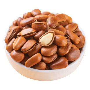 新货东北松子散装 大颗粒500g原味手剥开口熟松子仁坚果零食年货