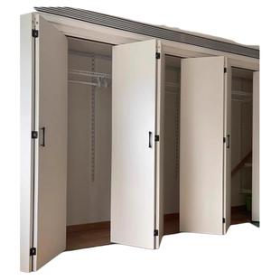 实木折叠门定制推拉门现代简约卧室门衣柜门隔断门室内衣帽间门