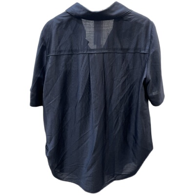 柯利亚诺夏季专柜同款蓝黑泡泡衬衫  CW0064(UNL)B ￥2880