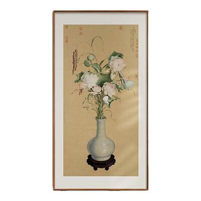 郎世宁-聚瑞图版画客厅装饰画