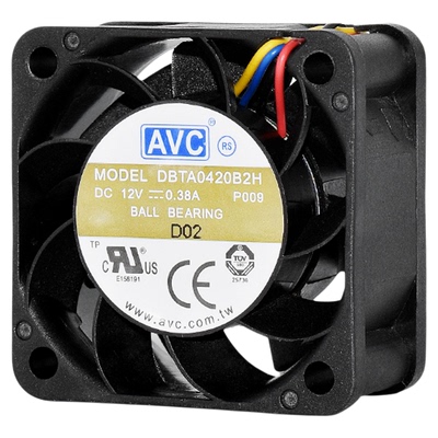 AVC暴力402012V机箱调速风扇4CM