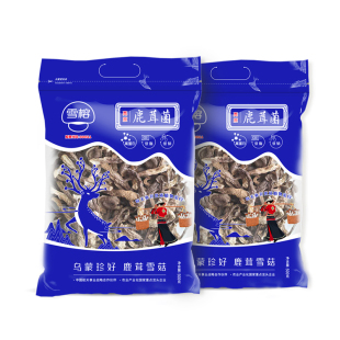 雪榕鹿茸菇500g*2袋干货新鲜鹿茸菌煲汤干锅实惠装乌蒙山珍2斤