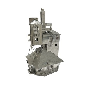 【正版特惠】3D益智超强大脑金属拼图建筑飞机童车昆虫模型积木