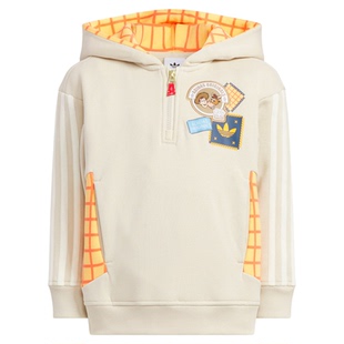 迪士尼玩具总动员联名新年款儿童拜年服卫衣adidas阿迪达斯三叶草