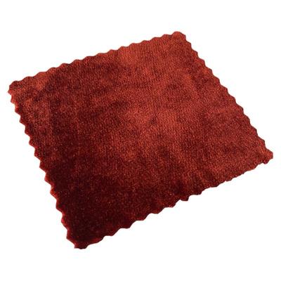 真丝丝绒 超美垂坠铁锈红桑蚕丝天鹅绒面料霜感光泽高定春夏布料