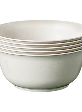 稻壳一次性餐具碗筷食品级家用饭碗四件套加厚户外纤维环保碗盘