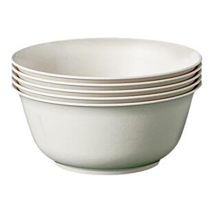 稻壳一次性餐具碗筷食品级家用饭碗四件套加厚户外纤维环保碗盘