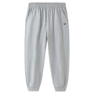 巴拉巴拉童装儿童裤子男童女童2025新款夏季速干长裤运动透气跑步