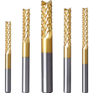 威特3A钨钢铣刀钛涂层V底玉米铣刀水泥板雕刻机刀具玉米刀铣刀