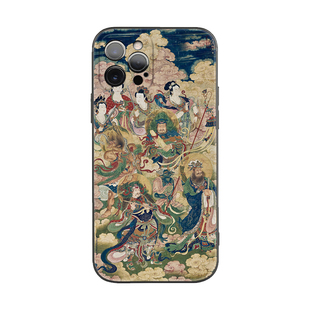 国画中国风天龙八部罗刹女适用iPhone16Promax软壳15pro/14plus苹果13mini手机壳12/11防摔Xsmax