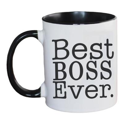 陶瓷bossever老板开店马克杯子