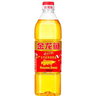 金龙鱼黄金比例1比1食用调和油食用家庭装通用900ml小瓶便携便宜