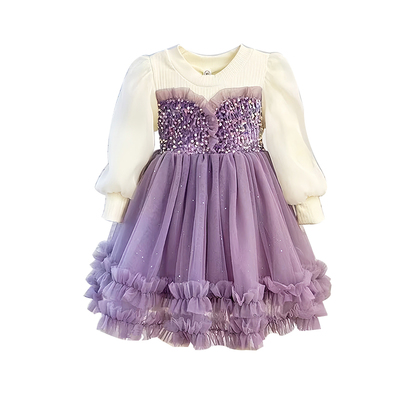 女童连衣裙洋气春秋季新款公主裙