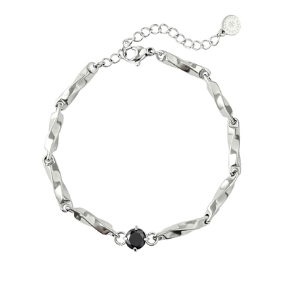 不掉色莫比乌斯情侣手链生日礼物